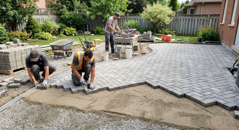 Paver Patio Installation in Norwalk, CT