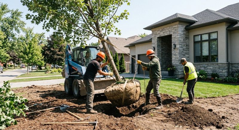 Maple Tree Planting in Honolulu, HI